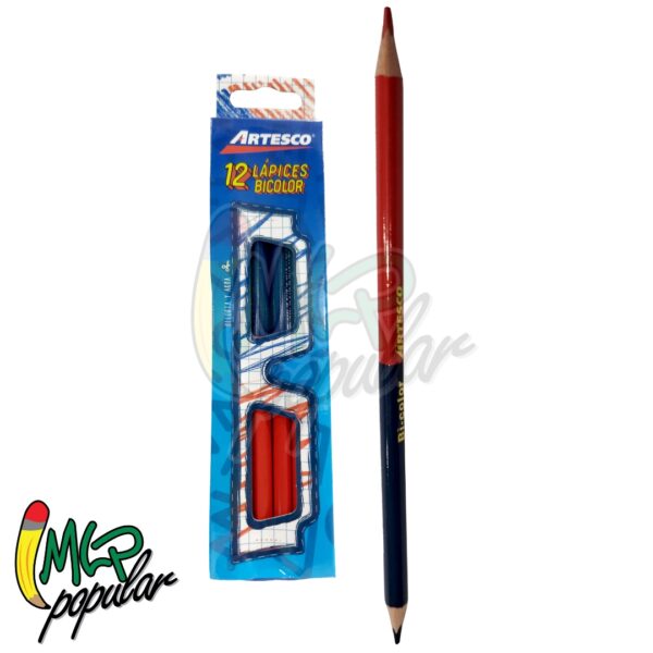 LAPIZ BICOLOR DELGADO ARTESCO